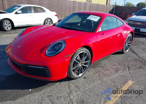 2020 Porsche 911 Carrera из США, поврежденный, VIN WP0AA2A97LS205866